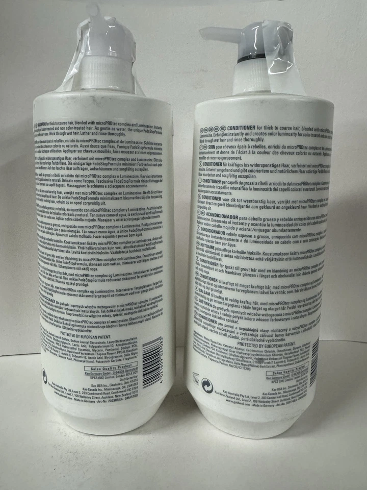 Goldwell Dualsenses Color Extra Rich Brilliance Shampoo & Conditioner 33.8 oz - Image 2 of 3