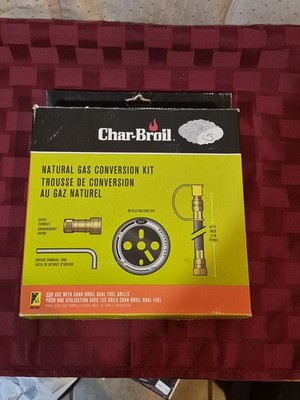 Char-Broil Natural Gas Conversion Kit Dual Fuel Grill 8216842R04A Open  Complete