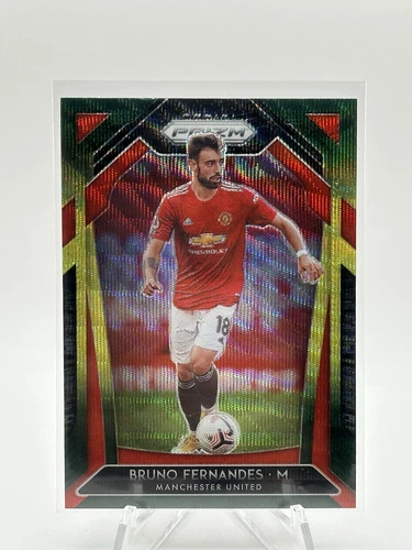 BRUNO FERNANDES 20/21 Panini Prizm EPL MULTICOLOR PRIZM Manchester United #12