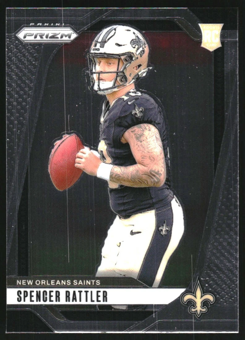 Spencer Rattler trading card