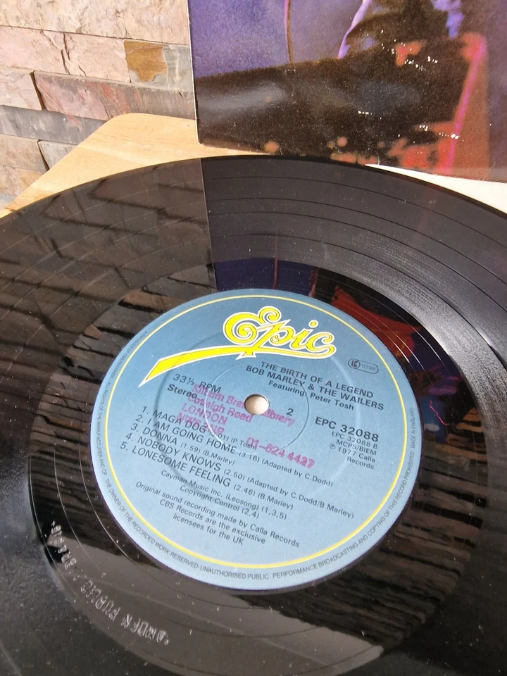 Bob Marley & The Wailers The Birth of a Legend · Lp · 1977, photo 2 of 5