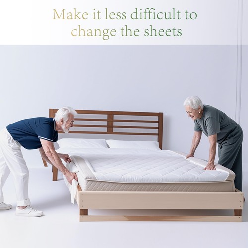 Mattress Lifter Wedge and Bed Maker Tool for Changing Sheets - Easy Lifter Ma... - Picture 5 of 7