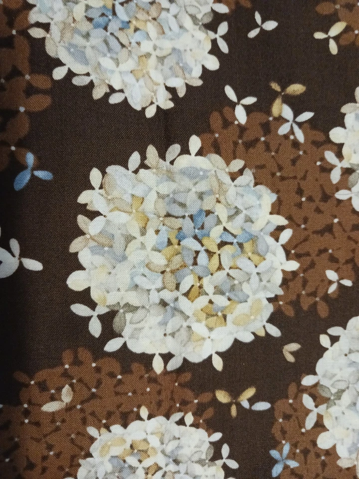 Tranquility by Michele D'Amore Hydrangea Print Cotton Fabric 1+ Yds Benartex - Image 2 of 4