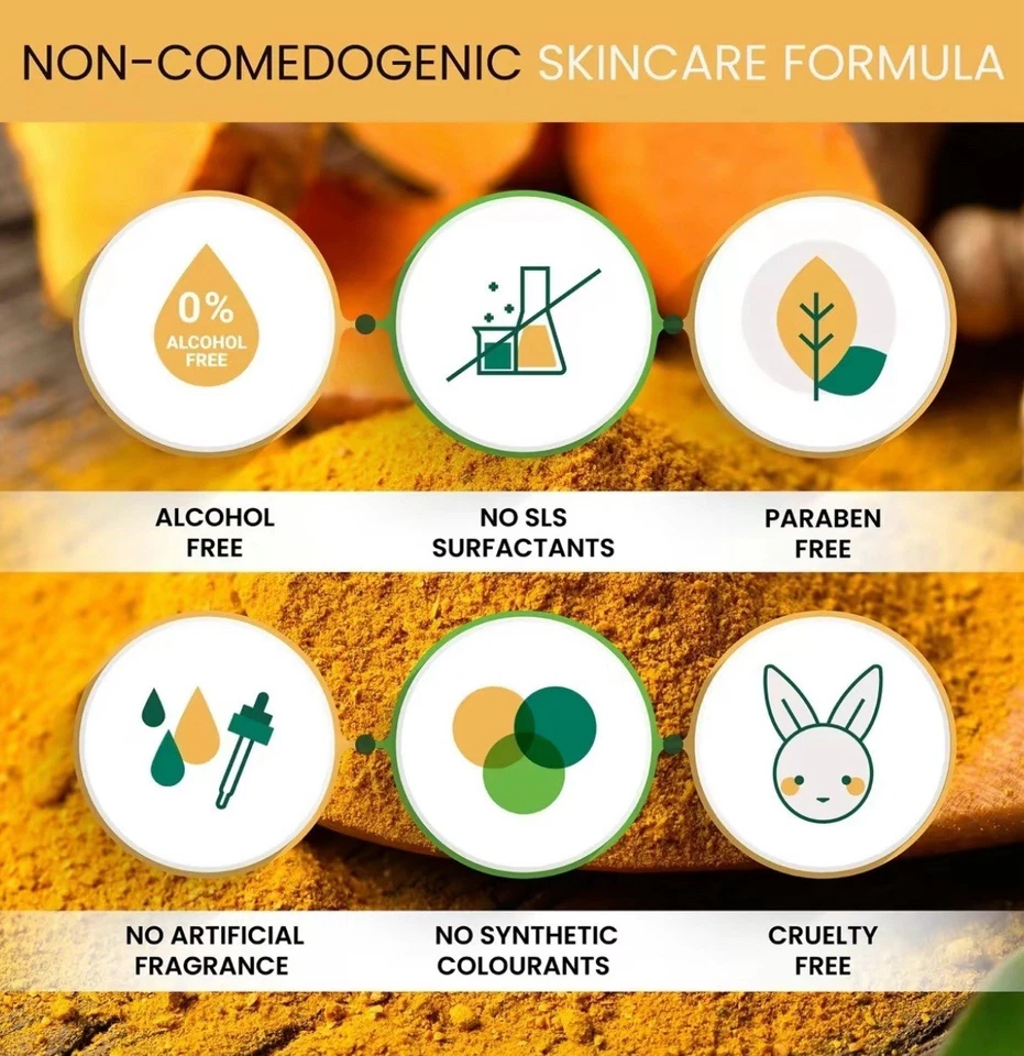 Turmeric Collagen SHEA Butter Niacinamide Brighten Tone Exfoliate - Lot Of 2 Spa - Image 3 of 4