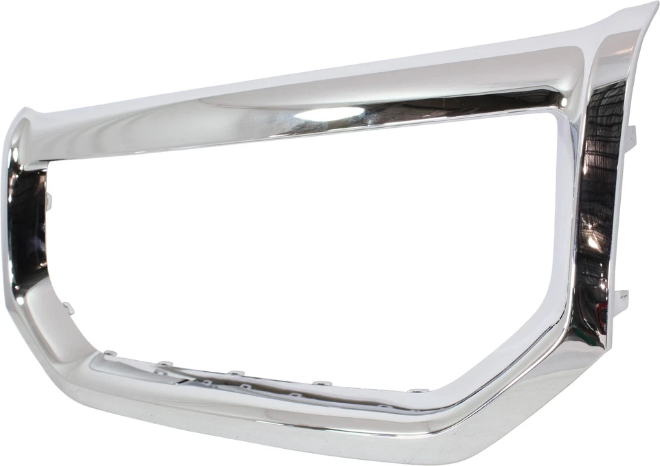 Grille Shell For 2009-2011 Honda Pilot Chrome Plastic Foto 2 de 4