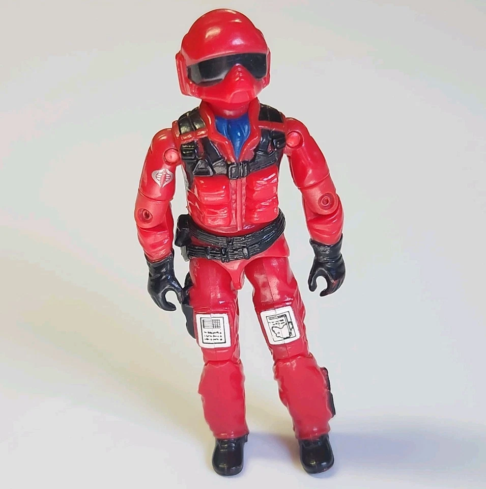 Lote de piezas de motor de colección GI Joe 1984 Wild Weasel Cobra Rattler Jet Misil Bomb Rack Foto 4 de 4