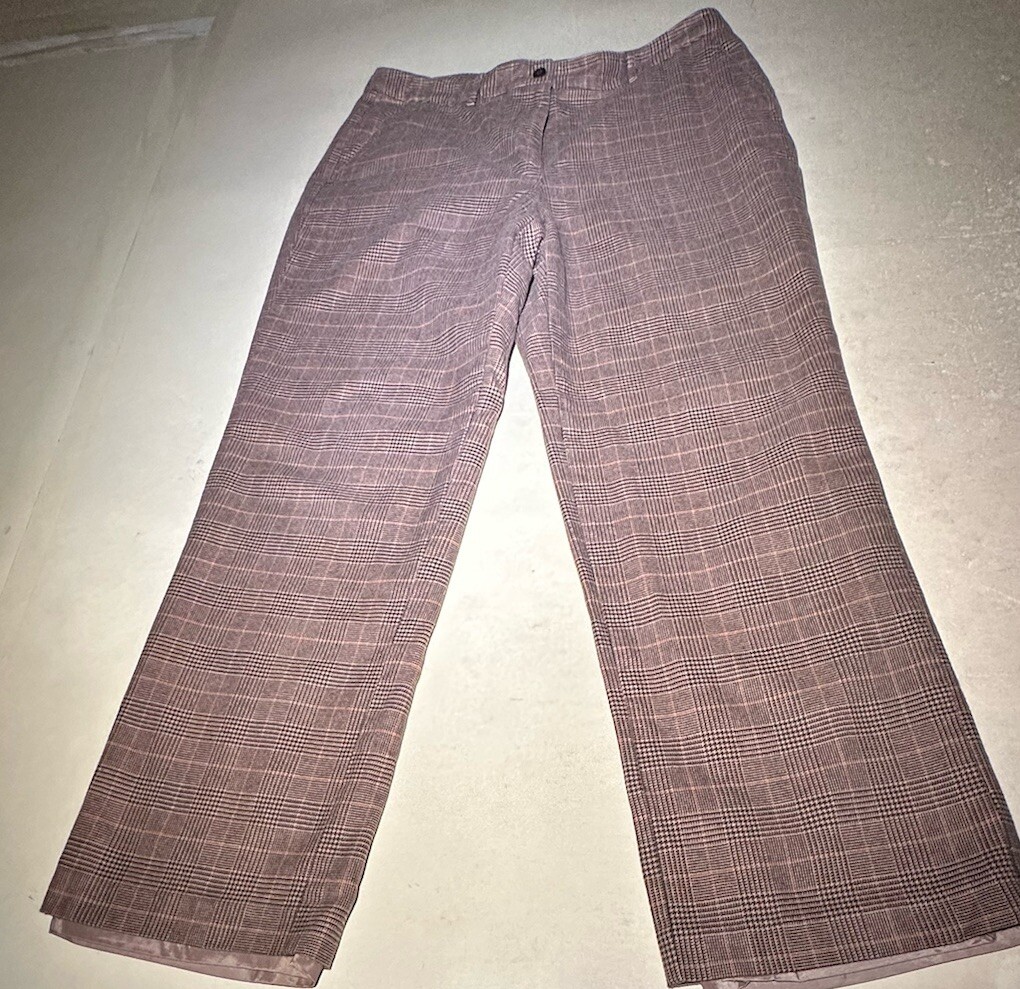 L.L.Bean Womens Classicfit Brown Blk Plaid Flannel Lined Tailored Pant Sz14 Used | eBay L.L.Bean Womens Classicfit Brown Blk Plaid Flannel Lined Tailored Pant Sz14 Used | eBay