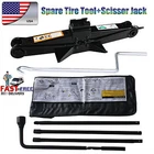 For Chevy GMC Silverado Sierra Spare Tire Tool Kit NEW with Case+2T Scissor Jack