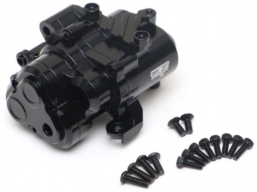 Team Raffee TRC/302354BK Aluminum Gearbox for TRX4 Black for Traxxas