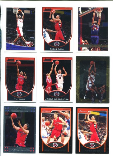 McGrady, Bosh, V. Carter, Siakam, Anunoby, Rookies, Raptors Lot B 182 Cards READ - Picture 16 of 22
