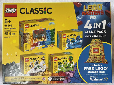 LEGO Masters Co-pack 66666 Creative Building Toy 4 in 1 Value Set