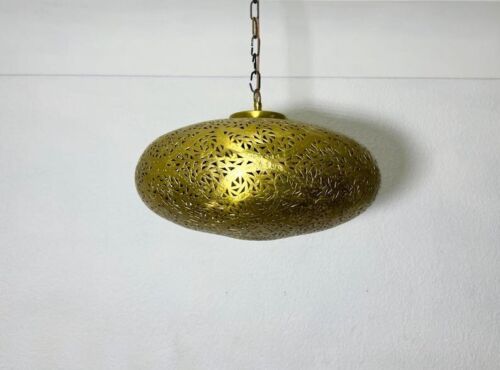 Moroccan Kitchen Pendant Light, Moroccan Brass Pendant Lamp ,Ceiling Lamp , - Picture 10 of 10