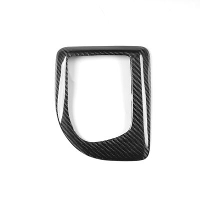 Genuine Carbon Fiber Gear Shift Lever Panel Trim for BMW 5series E60 2002-2007