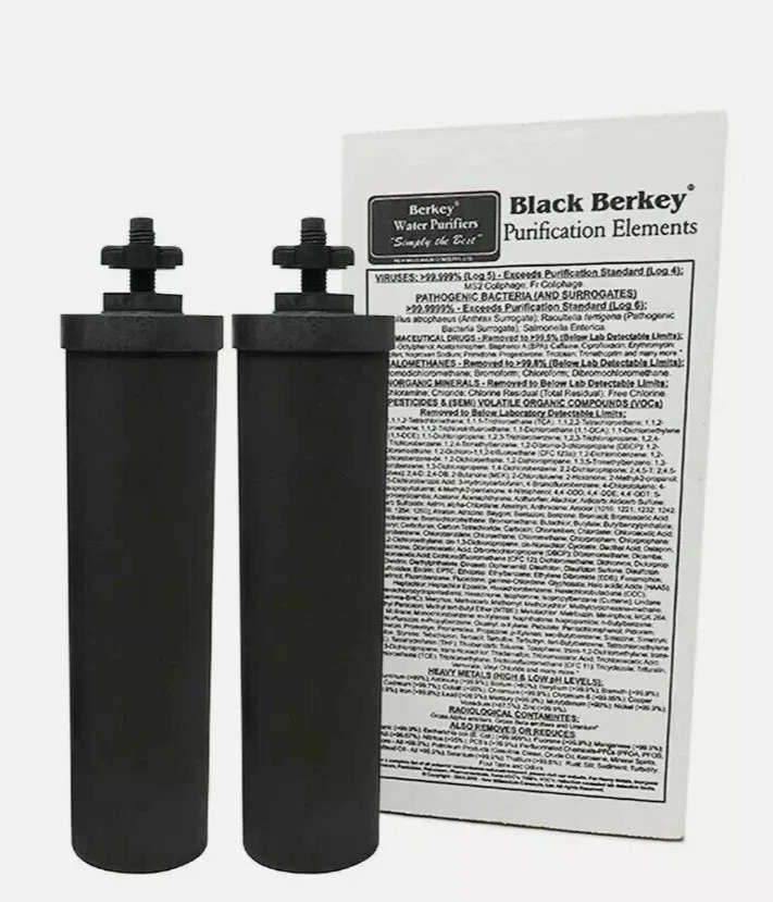 Berkey BB9-2 Wasserersatzfilter für Wasseraufbereitungssystem Neu Pack 2