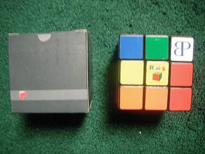 VINTAGE PROMOTIONAL RUBIKS CUBE CPSIATRACKING.COM PRIME BP OR PB CO W BOX RARE