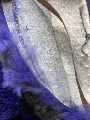 Vintage Christian Dior Blue Black Dyed Fur Coat Custom Monogrammed - Picture 11 of 15