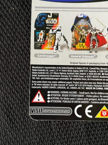 🚀VC15 Clone Trooper Unpunched🚀Star Wars NO COMO NUEVO VER FOTOS 2010 Figura Escudo - Imagen 8 de 10