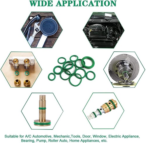 O-Ring Sealing Gasket 18 Sizes A/C Compressor HNBR O-Rings Assortment Kit 270PCS - Bild 6 von 9