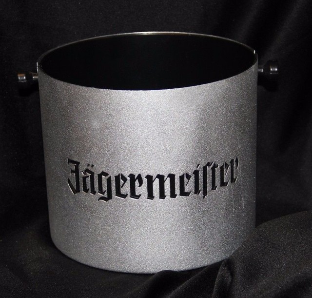 Jagermeister Silver Metal Ice Bucket with Removeable Plastic Liner eBay