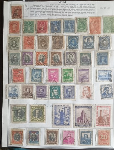 1854-1975 China, Chile, Chad Postage Stamps Mint & Used - 第 10/12 張圖片
