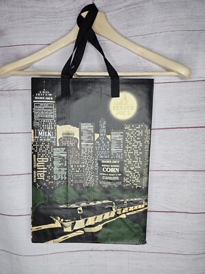 TRADER JOE'S RARE ''NOCTURNE'' Night View Reusable Shopping Bag (NWT)