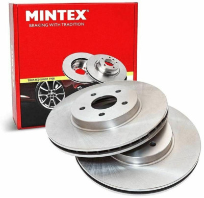 MINTEX REAR BRAKE DISCS MDC1537 FOR RENAULT VEL SATIS 2.2 TD 150 BHP 2002-04
