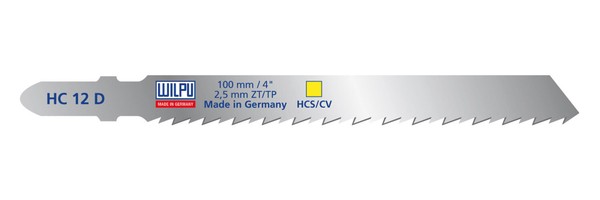 Wilpu Hc 12 D - StichsäGeblatt - 75 Mm - 10 Zpz (5 StüCk) Parallelschnitt-image