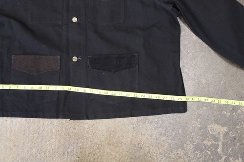 VTG CARHARTT BNWT Black Duck Chore Jacket Coat CUB015 SZ XXXL USA made - 第 3/6 張圖片