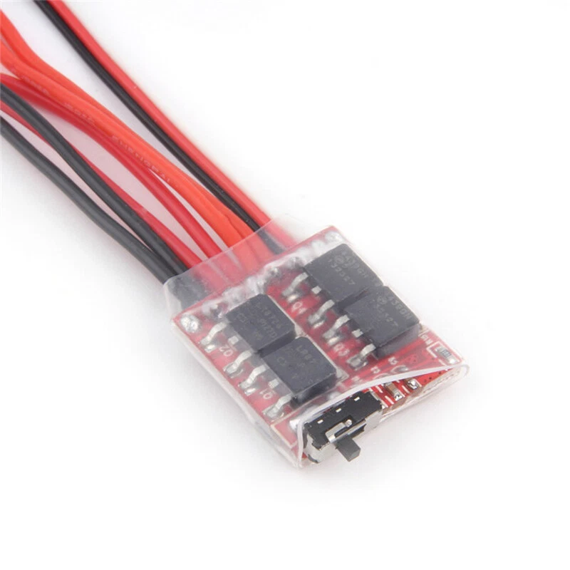 2S 30A Brushed ESC With Brake fr Motor 180 280 370 380 RC Boat Car Climbing Tank - Image 4 of 4