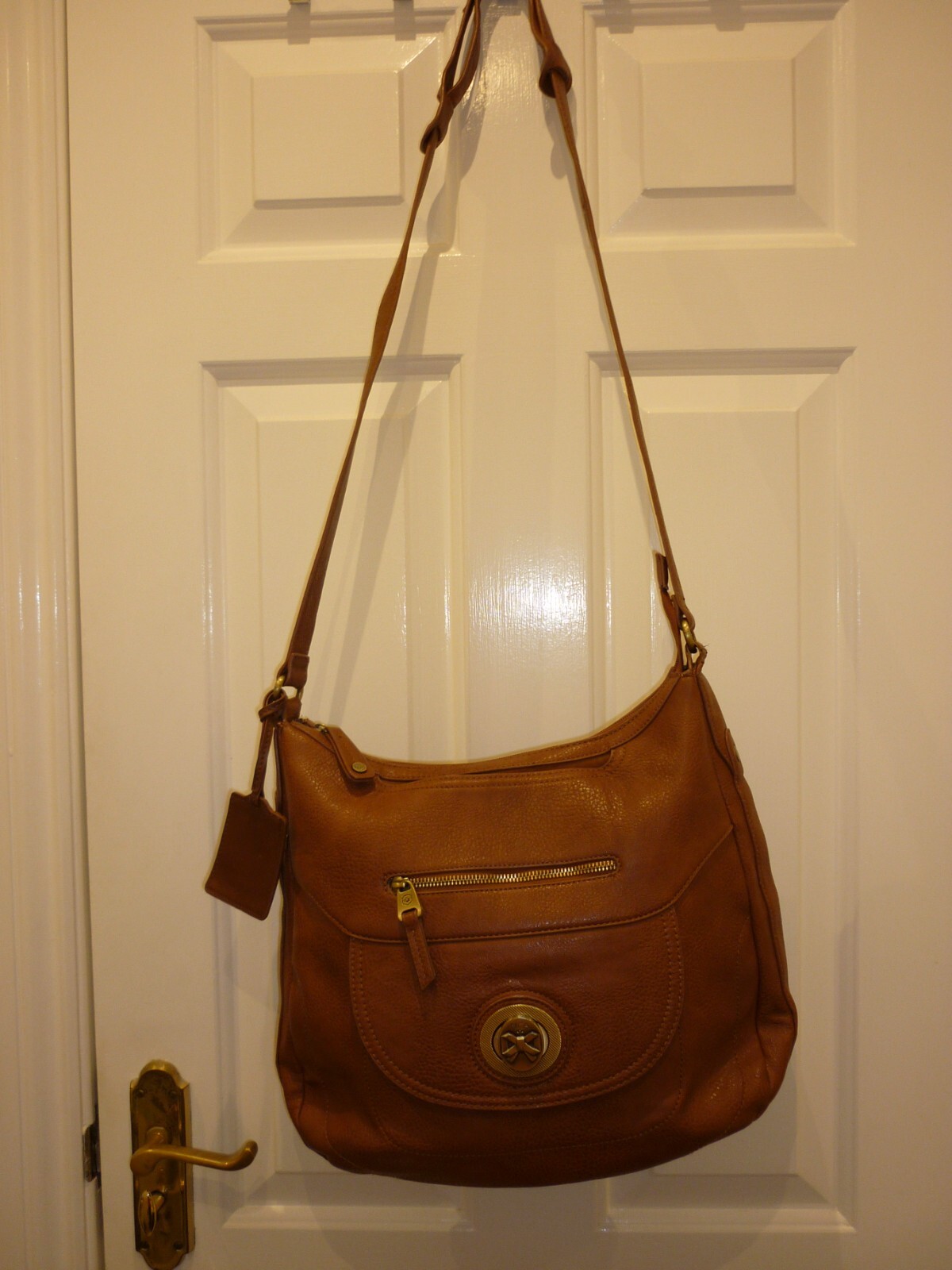 NEW Ladies NICA shoulder bag tan handbag with fully adjustable strap L