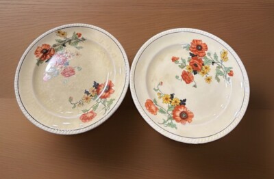 The Poppy Golden Maize by Selwig Reg Us Pat Office - Set Of 2 Cheese Plates