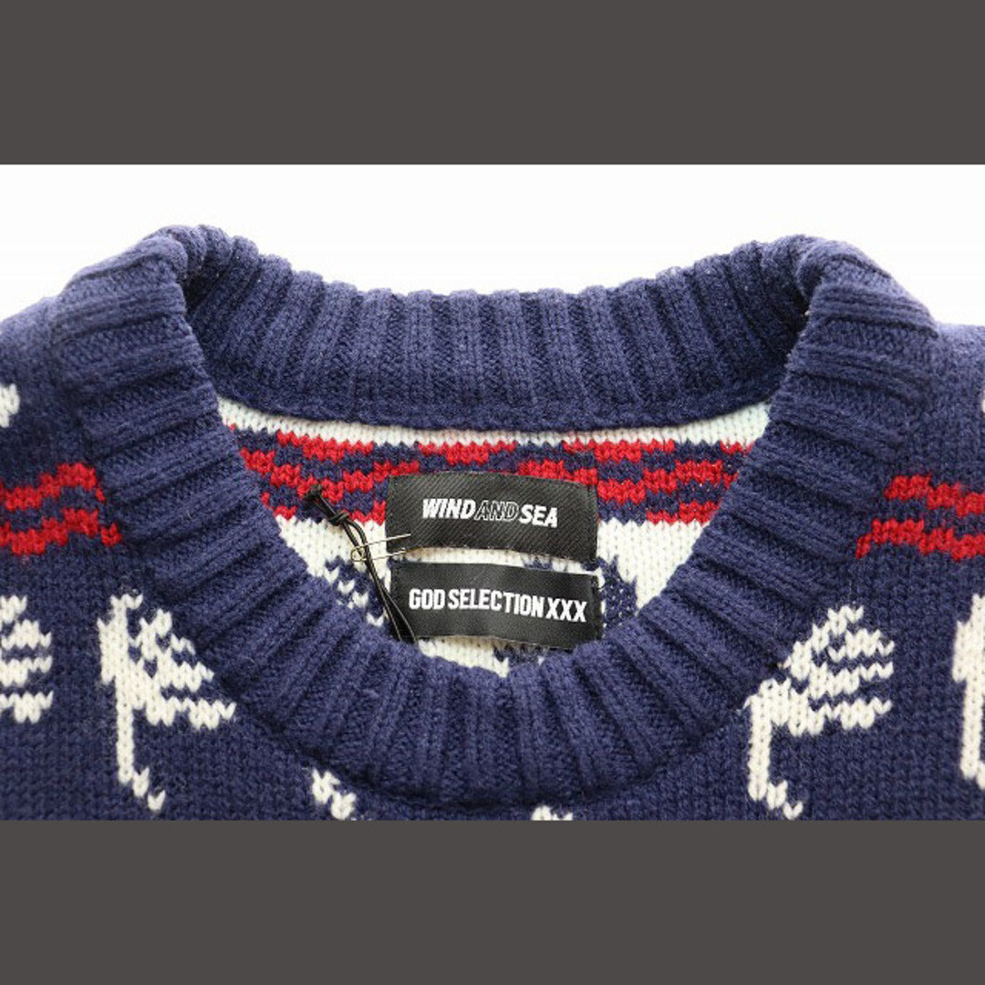 トップス GOD SELECTION XXX X WDS NORDIC SWEATER GOD SELECTION XXX X WDS NORDIC SWEATER