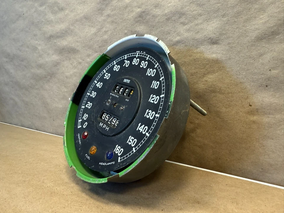 Medidor velocímetro Jaguar XKE E-Type Smiths OEM SN6332/01A Foto 2 de 4