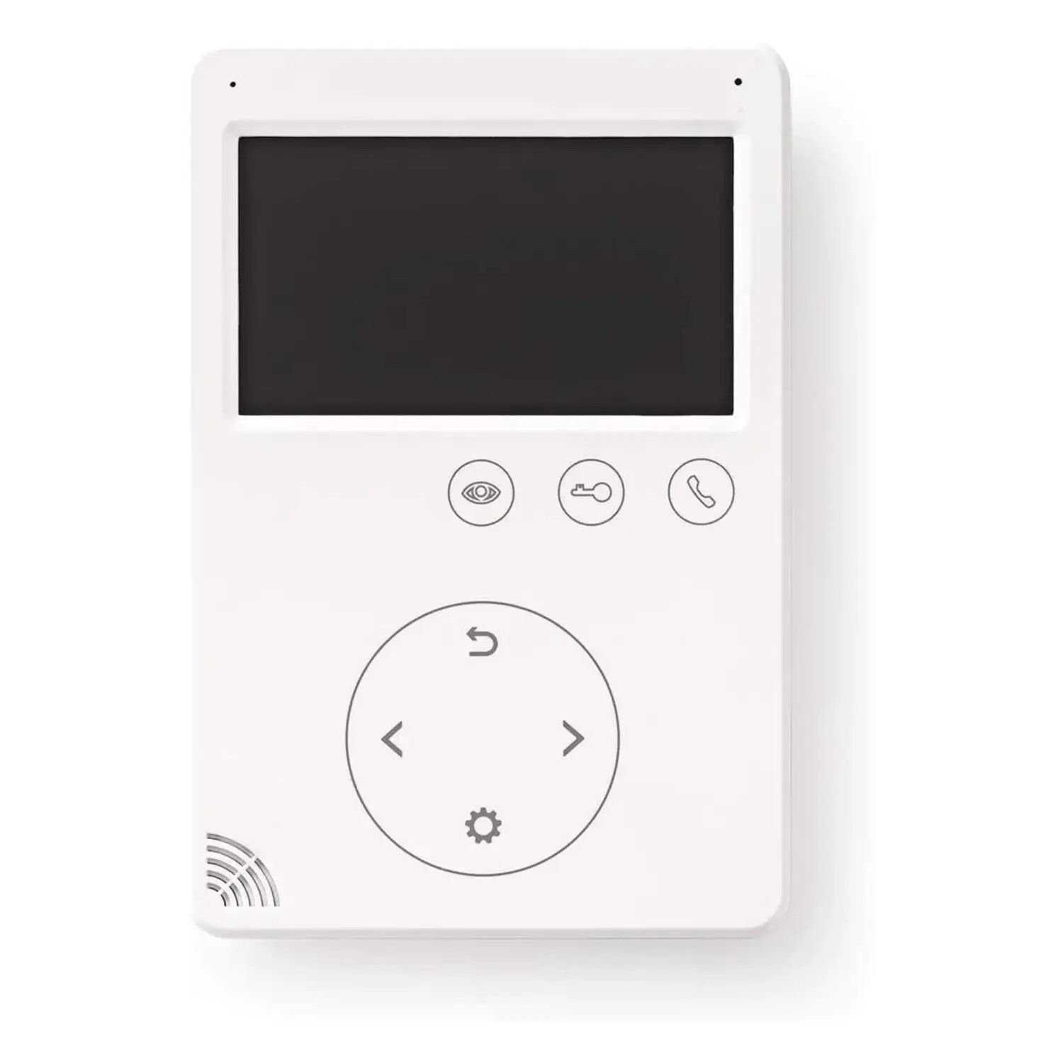 monitor videocitofono per porta da 4,3' 2 fili nedis