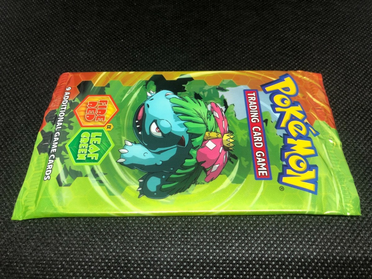 Pokemon English 2004 EX FireRed & LeafGreen Booster Pack Venusaur