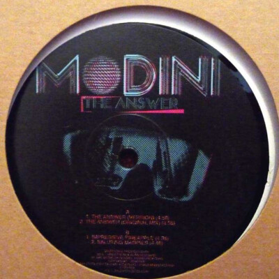 Modini - The Answer (12'') (Very Good (VG)) - 1118799989
