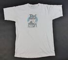 Hanes Adult Men's Small The Who Classic Rock Band Tee T Shirt White Faded