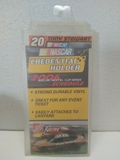 Nascar 20 Tony Stewart Credential Holder 2006 Sch Vinyl Home Depot