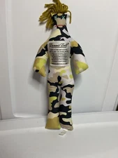 Contemporary Dammit Doll I Spy Chartreuse Camo Olive Hair