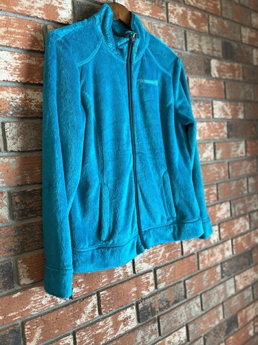 Free Country Jacket Zip Up Teal Micro Fleece Size M - Picture 2 of 7