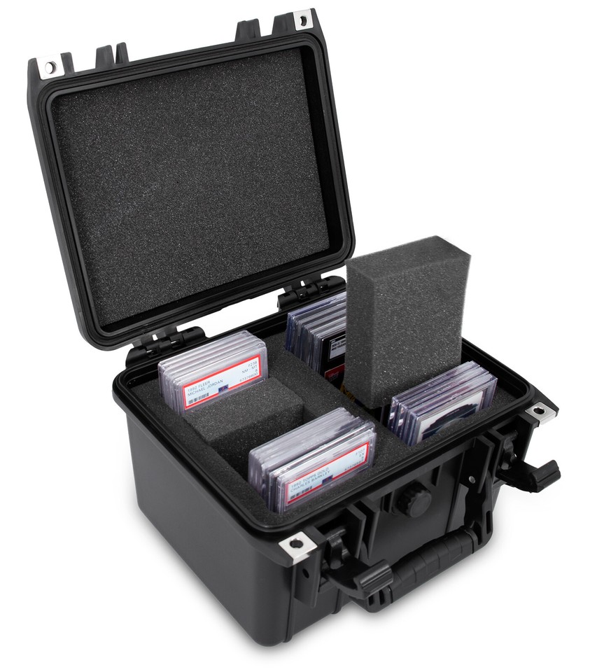 CASEMATIX Graded Card Storage Box for BGS, PSA Cards & Top Loader Card ...