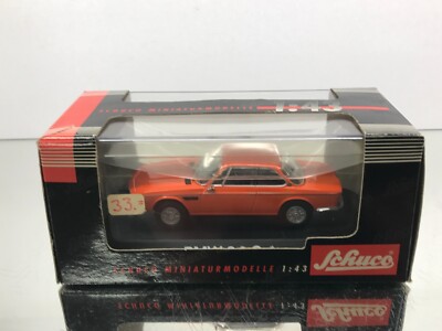 SCHUCO 02193 BMW 3.0CSI E9 -ORANGE 1:43- GOOD IN BOX