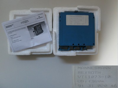 Mannesmann Rexroth VT 11073-10 UB:36V AMPLIFIER CARD 4-4 #2632