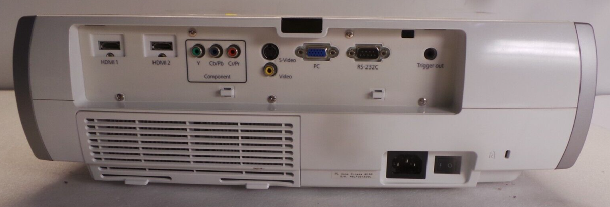 Epson 8100 Projector Power lite Home Cinema Theater LCD