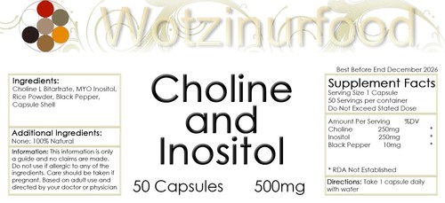 Choline, Inositol and Milk Thistle Options - Picture 4 of 14