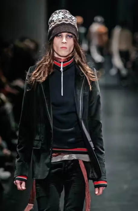 05AW Dior Homme ニット帽 ランウェイ使用 フリーサイズ ニット帽 Dior