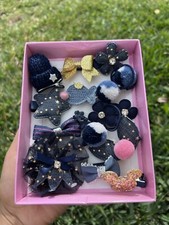 BABY GIRL 15 PCS GIFT BOX NAVY BLUE