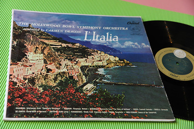 CARMEN DRAGON LP L'ITALIA ORIG USA CAPITOL FDS EX TOP AUDIOPHILI