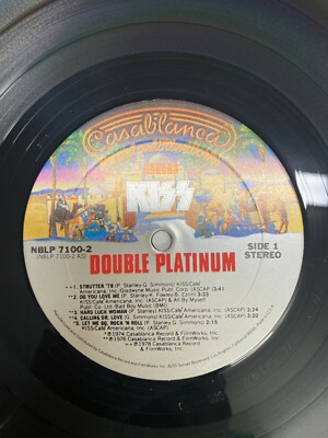 KISS DOUBLE PLATINUM 2枚組アナログレコード Kiss – Double Platinum – 2 x Vinyl (LP, Compilation, Stereo