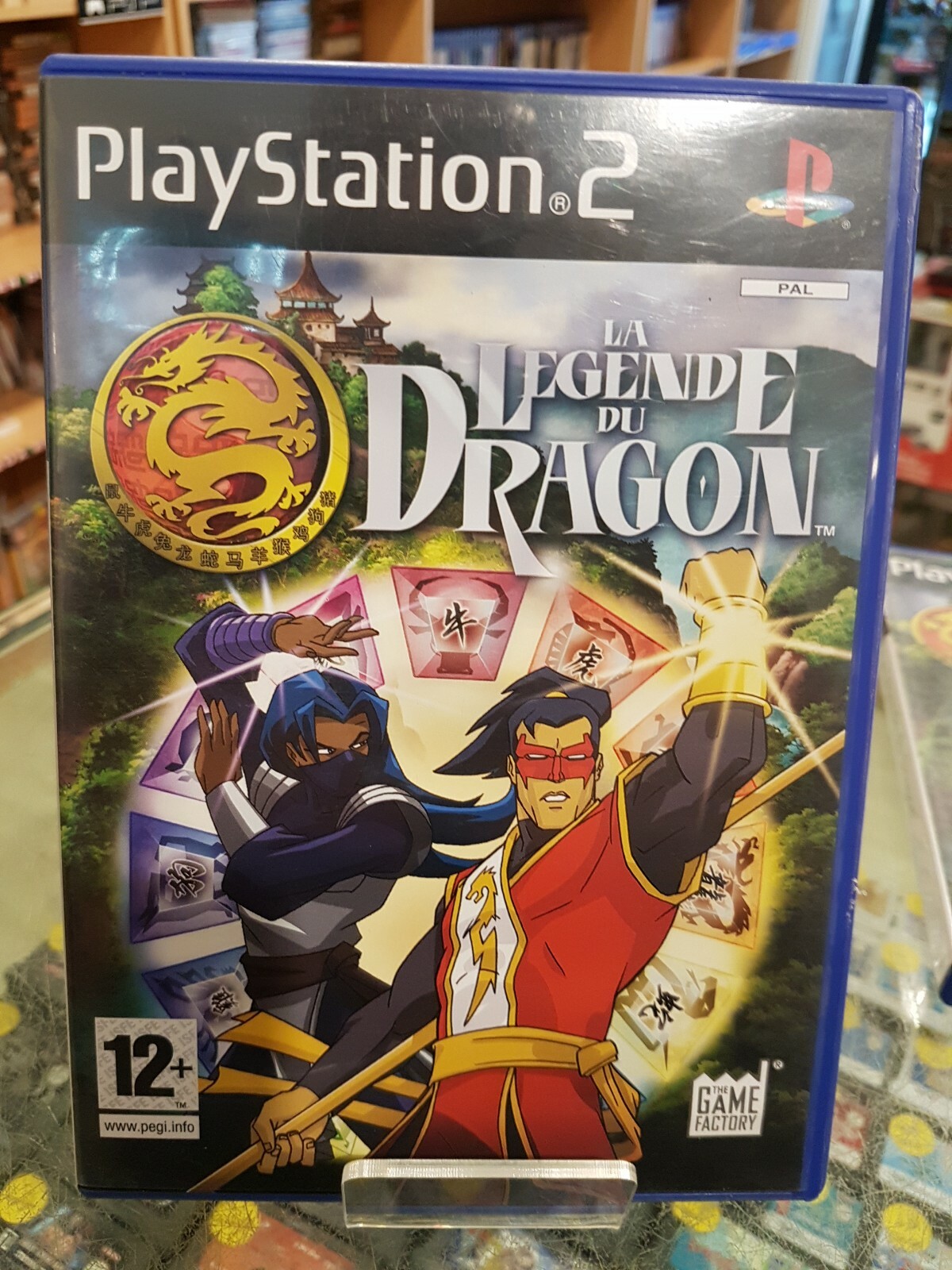 La Légende du Dragon - PS2 . Occasion .Propre.  En francais .